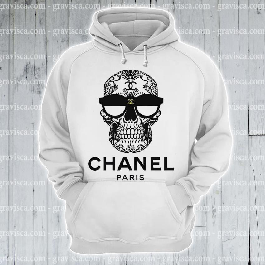 Skull Chanel Paris Logo Shirt, hoodie, sweater and long sleeve