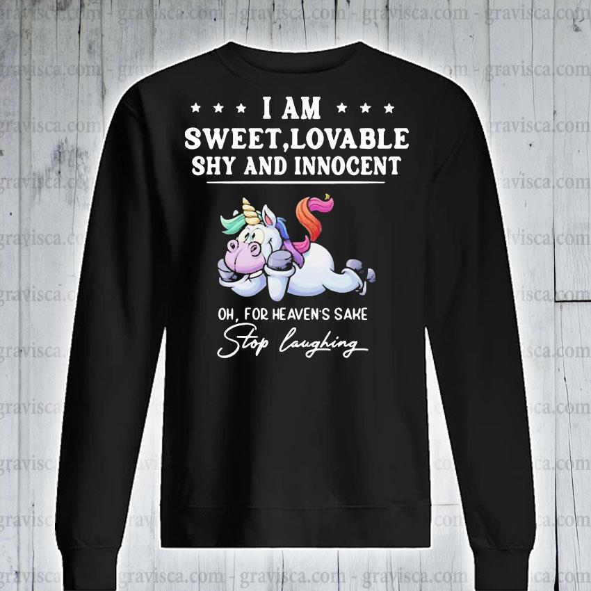 Unicorn I Am Sweet Lovable Shy And Innocent Oh For Heavens S