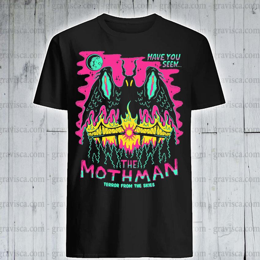 mothman terror from the skies shirt