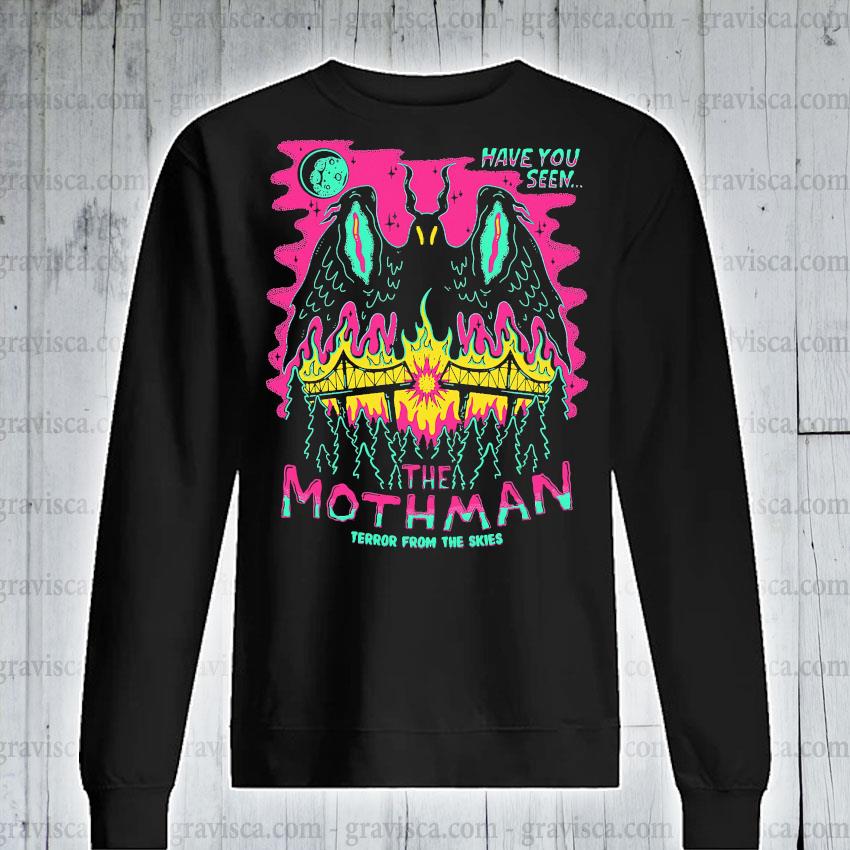 mothman terror from the skies shirt