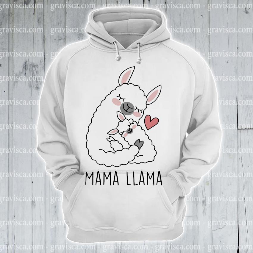 Zinko Mama Llama Adult Hooded Sweatshirt 
