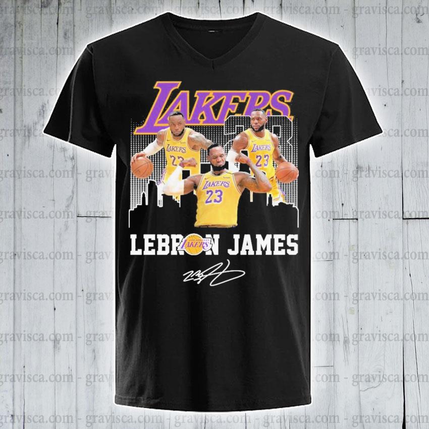 lebron james laker t shirt