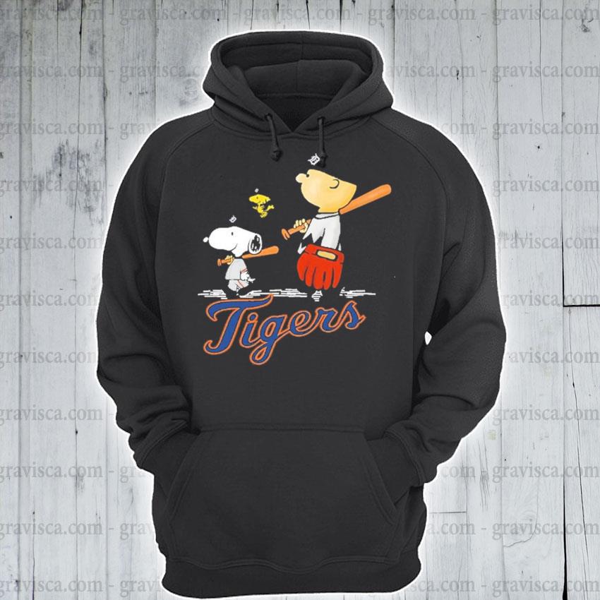 Detroit Tigers Snoopy And Woodstock Resting Together MLB Shirt -  High-Quality Printed Brand
