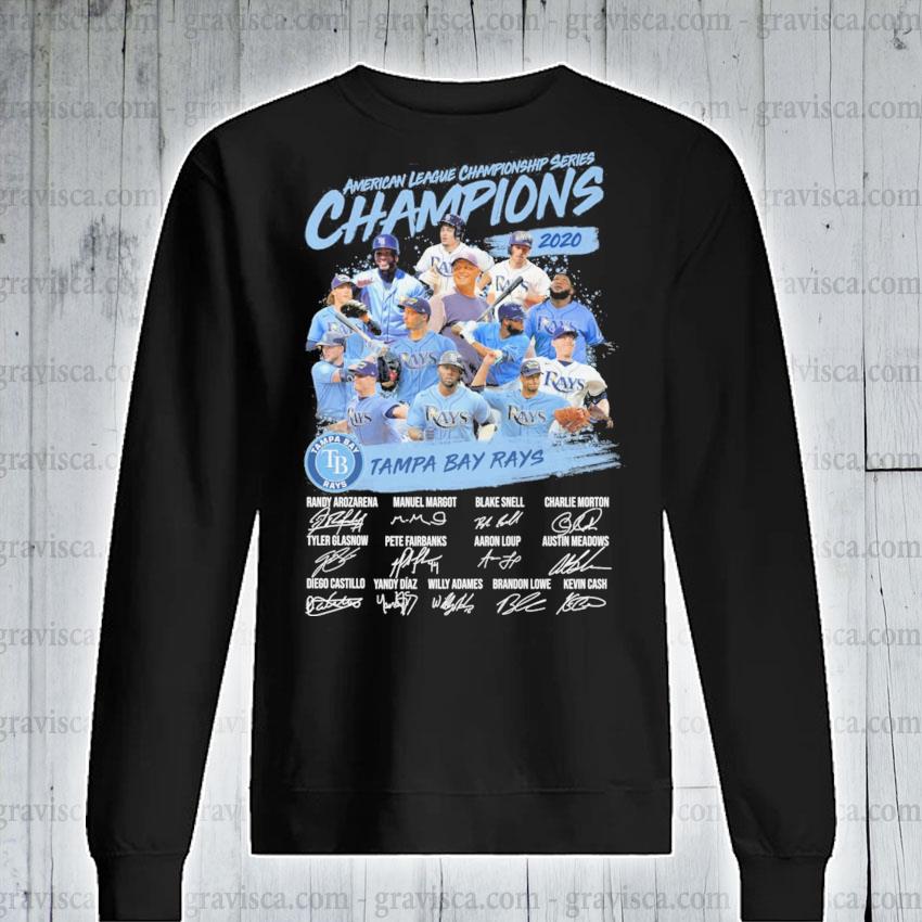 rays american league champions shirt