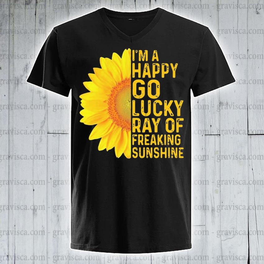 happy go lucky ray of sunshine t shirt