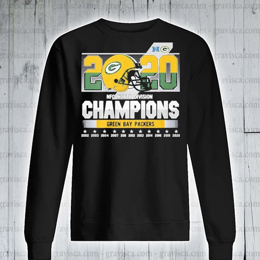 Green Bay Packers 2020 Division Champs Long Sleeved T-Shirt at the