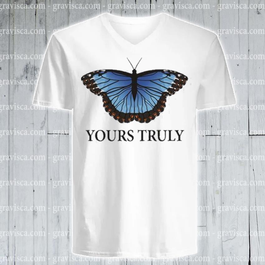 Yours truly butterfly