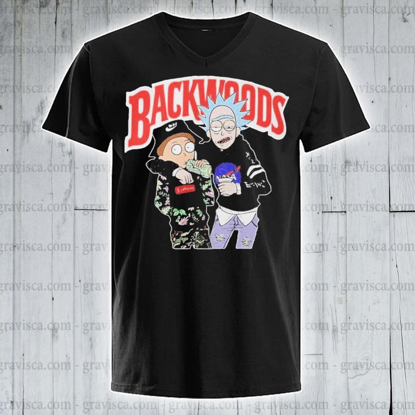 rick and morty backwoods t shirt