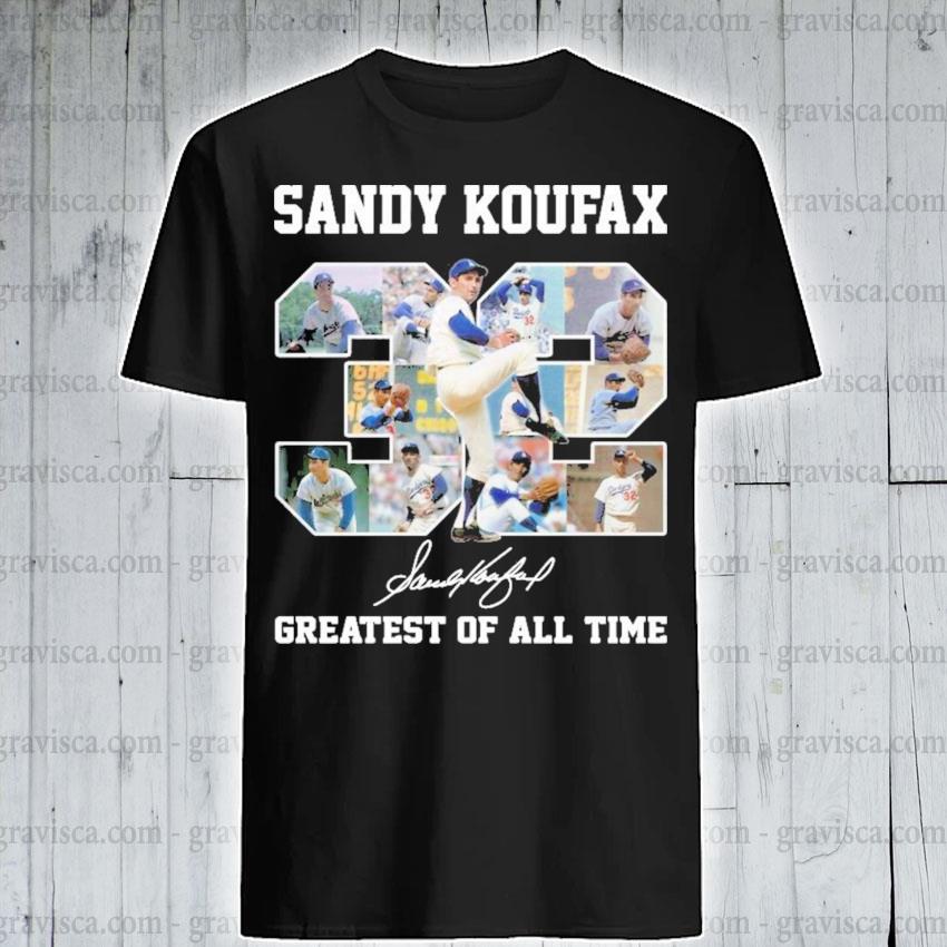 Sandy Koufax T-Shirt | Portrait Painting - Em & Ahr