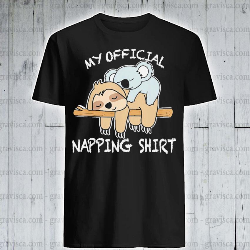 my official napping shirt